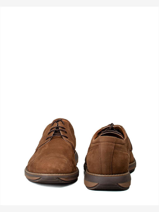 Men's Leather Casual Shoes Tabac Brown