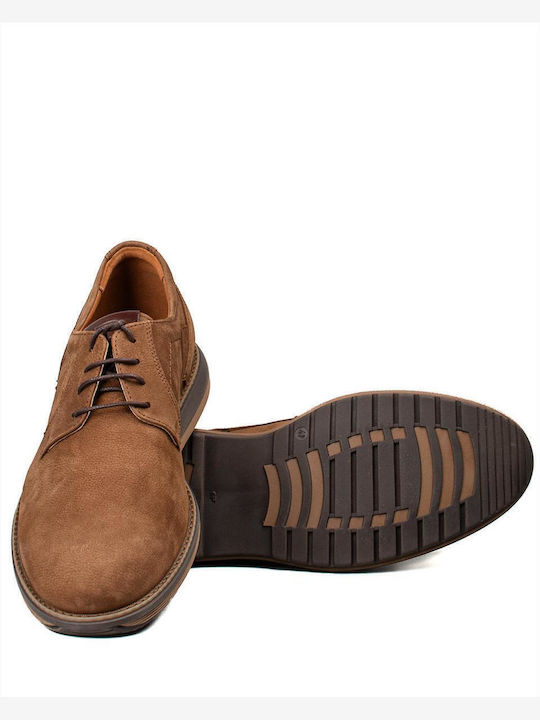 Men's Leather Casual Shoes Tabac Brown