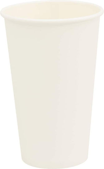 vidaXL Ποτήρι μιας Χρήσης Χάρτινo Καφέ 480ml 1000τμχ