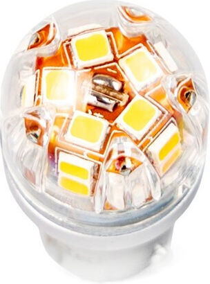 M-Tech Lamps Car PY21W-BAU15s Canbus LED Orange 12-24V 21W 1pcs