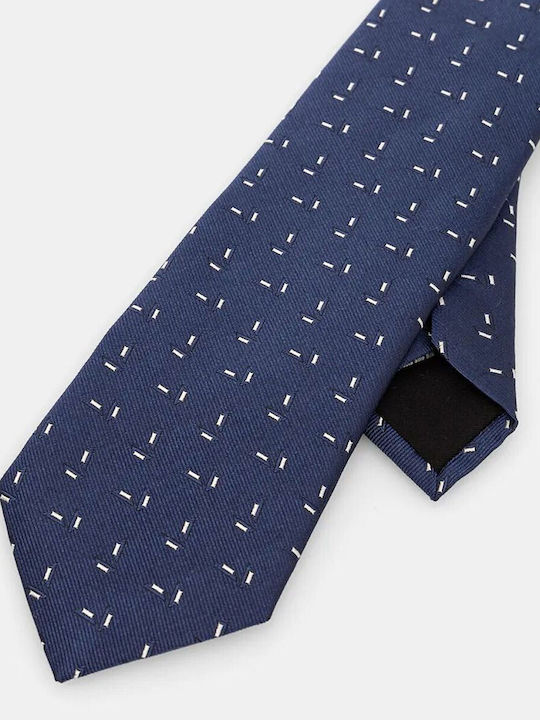 Hugo Boss Men's Tie Silk Printed in Blue Color