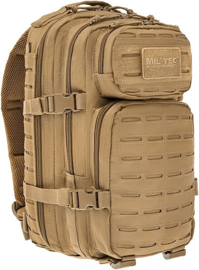 Mil-Tec Military Backpack Backpack made of Polyester Coyote 20lt