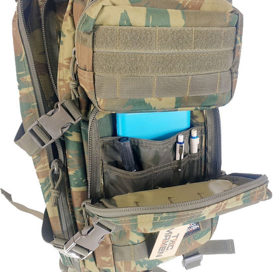 Pentagon Assault Military Backpack Backpack made of Polyester Greek Variation 33lt