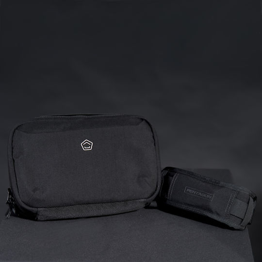 Pentagon Consul Military Pouch Shoulderbags made of Cordura Black 3.8lt