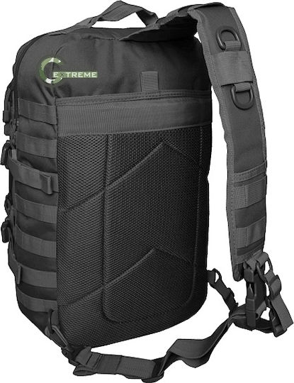 Mil-Tec Military Chest Bag Made of Polyester Black 29L