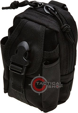 Mil-Tec Στρατιωτικό Τσαντάκι Ζώνης Μαύρο 1lt