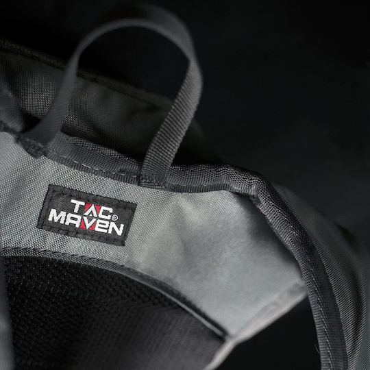 Tac Maven Pluto Στρατιωτικό Σακίδιο Πλάτης από Ripstop Nylon Cinder Grey 9lt