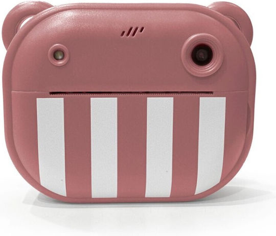 Zazu Fun Kids Camera 48 Mp Instant Printing Hd 1080p Pink