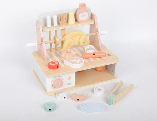 Elineli Montessori Ξύλινη Ψησταριά Παιδιά Αξεσουάρ – Set Bbq