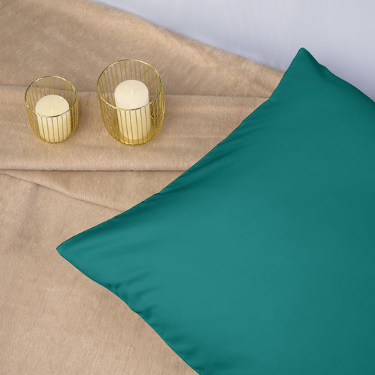 Darymex Μαξιλαροθήκη Dark Turquoise 50x70εκ.