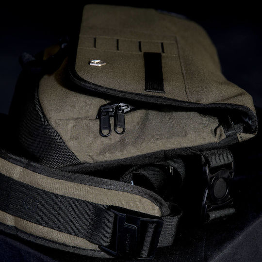 Consul Side Messenger Military Shoulder Bag from Cordura Khaki 13.4L K16111-06