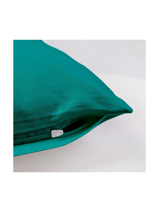 Darymex Μαξιλαροθήκη Dark Turquoise 50x60εκ.