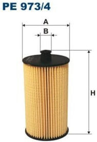 Fuel Filter Filtron Vw Crafter 30-35 30-50 2.5d 04.06-05.13 Inner Diameter 16.5mm Outer Diameter 71.0mm Height 131.5mm
