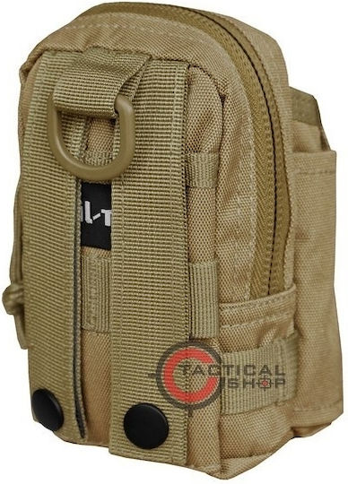 Mil-Tec Commando Belt Pouch Military Pouch Belt Coyote