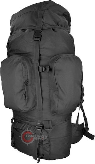 Mil-Tec Militärischer Rucksack Rucksack aus Polyester Schwarz 88Es