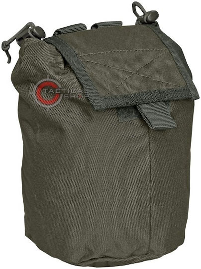 Mil-Tec Empty Shell Pouch Collapsible Military Pouch Belt made of Polyester Olive