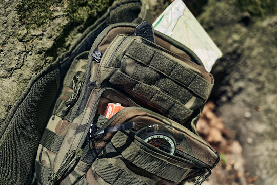Brandit Us Cooper EDC Sling Military Pouch Chest made of Polyester Woodland Green 8lt