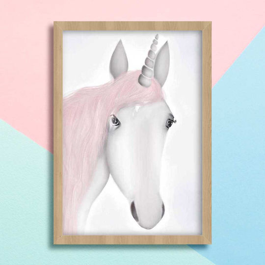 Παιδικό Κάδρο Unicorn 21x30εκ.