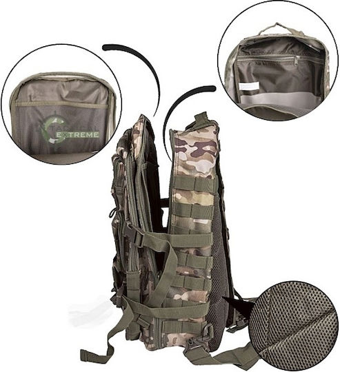 Mil-Tec Militärische Tasche Brustkorb aus Polyester Multicam Multitarn 29Es