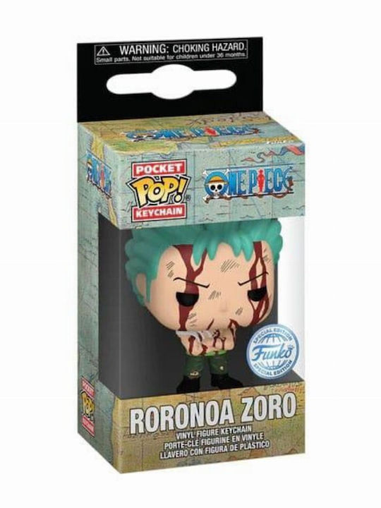 Funko Pocket Pop! Keychain Animation: Roronoa. Zoro “Nothing Happened” Special Edition