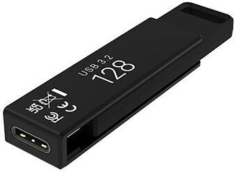 PNY 128GB USB 2.0 Стик с връзка USB-C Черен