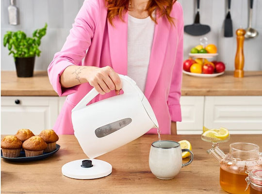 Lafe Essential Βραστήρας 1.7lt 2200W Λευκός