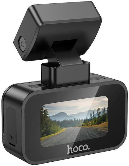 Hoco Camera DVR Auto cu Ecran 1.47" pentru Parbriz cu Autocolant