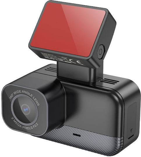 Hoco Camera DVR Auto cu Ecran 1.47" pentru Parbriz cu Autocolant