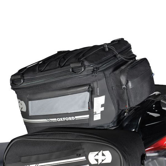 Oxford Motorcycle Tail Bag 18L in Black Color