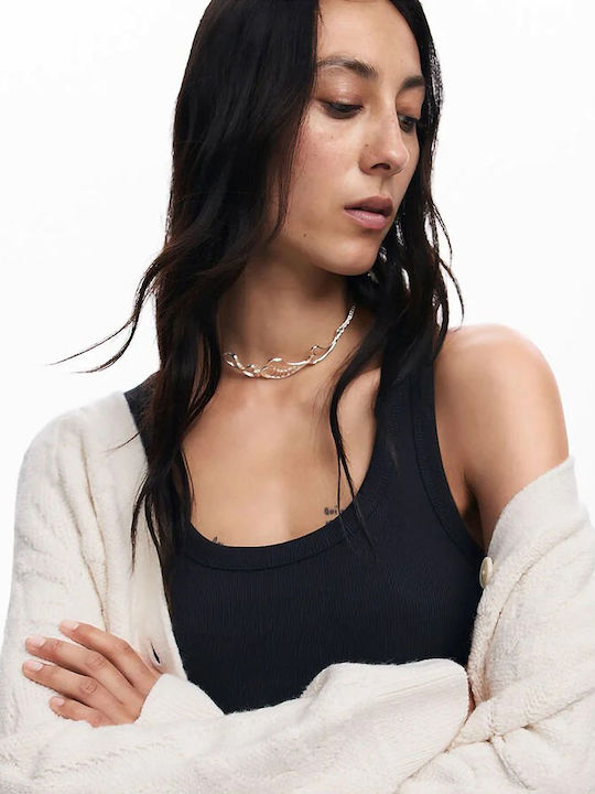 Montreal Women's Knitted Cardigan Ecru