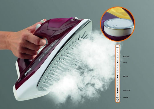 Gorenje Steam Iron 2200W with Continuous Steam Supply 25g/min
