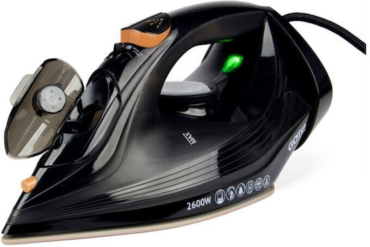 Gotie GZE-2600 Steam Iron 2600W with Ceramic Plate and Continuous Steam Supply 25g/min