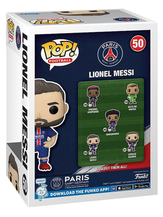 Funko Pop! Fotbal: Paris Saint Germain - Lionel Messi 50 | Skroutz