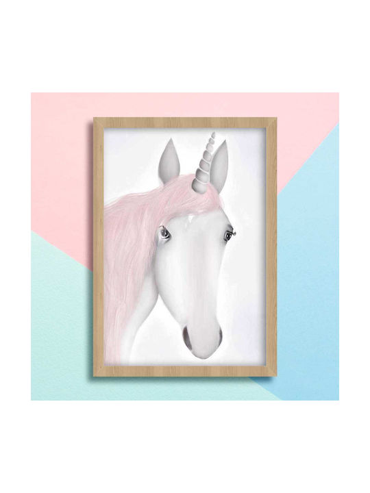 Παιδικό Κάδρο Unicorn 30x40εκ.