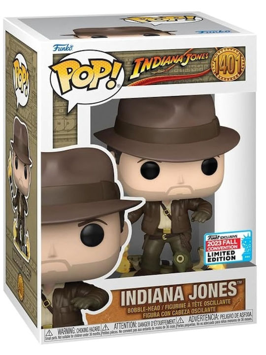Funko Pop! Bobble-Head Movies: Indiana Jones - Indiana Jones 1401 Special Edition
