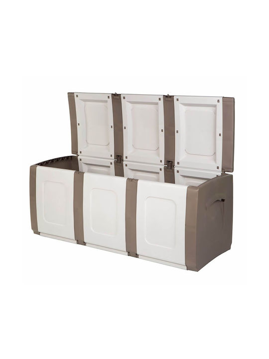 Outdoor Storage Box Bold 400lt Beige L138xW50xH57cm