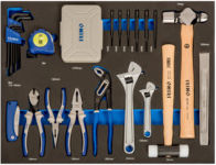 Irimo Tool Trolley with 7 Drawers and 208 Tools