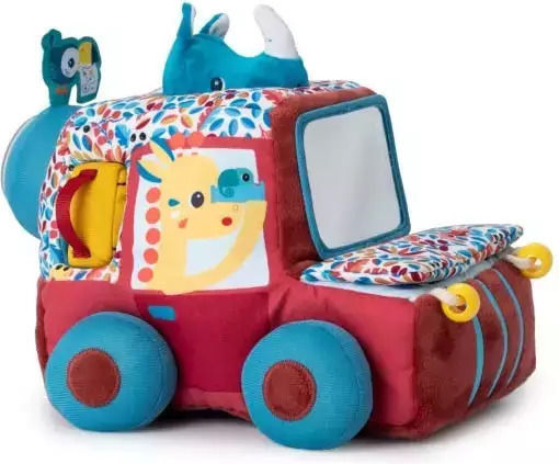 Lilliputiens Vehicle Safari made of Fabric for 9++ Months