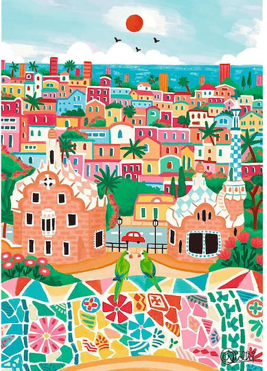 Puzzle Barcelona 2D 1000 Piese