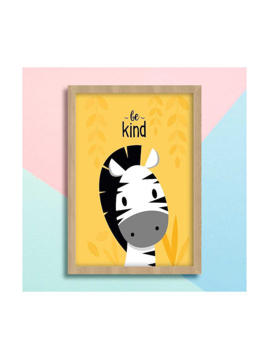 Παιδικό Κάδρο Be Kind 21x30εκ.