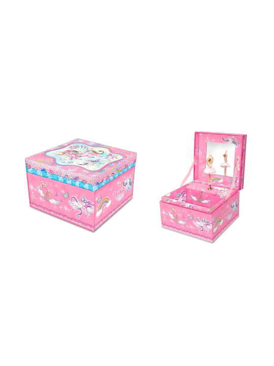 Детска играчка Pulio Pecoware класическа музикална кутия еднорог