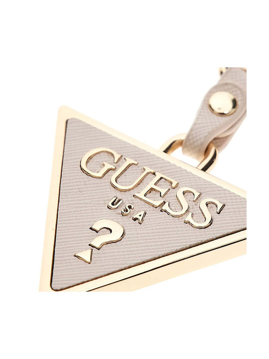 Guess Breloc Portofel Keyring Ivory