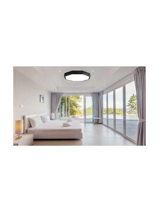 Toolight Deckenleuchte Schwarz