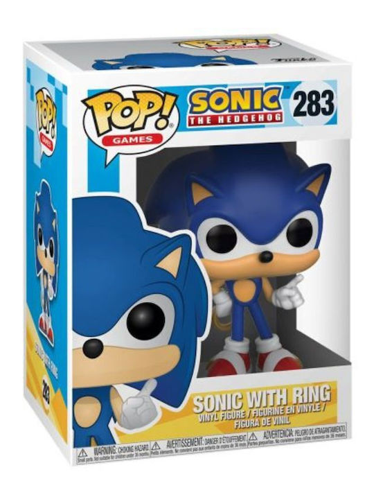 Funko Pop! Games: Sonic The Hedgehog With Ring 283