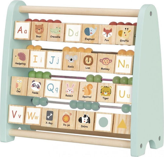Tooky Toys Абакус от Дърво за 3+ Години