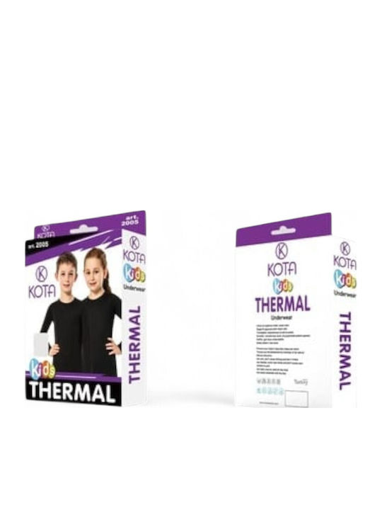 Kinder Thermohemd Black