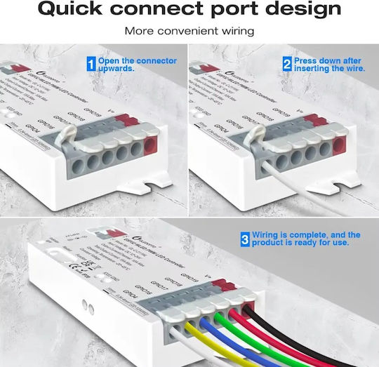 Intelligenter Controller Gledopto GL-C-211WL Wi-Fi PWM WLED Analog RGB RGBW RGBCCT CCT Monochrom LED-Streifen