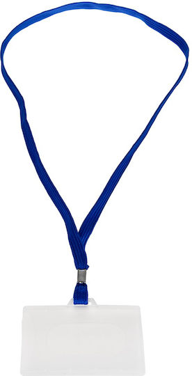 Blue Lanyard Badge 92 X 59 Mm Geko G79970