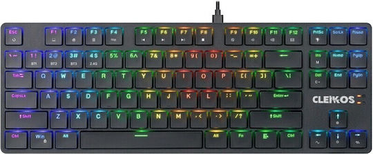 Defender CLEIKOS GK-135 Drahtlos Gaming Mechanische Tastatur mit Outemu Braun Schaltern und RGB-Beleuchtung (Englisch US)