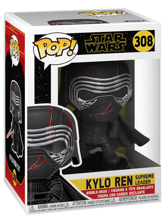 Funko Pop! Filme: Star Wars - Kylo Ren 308 Bobble-Head